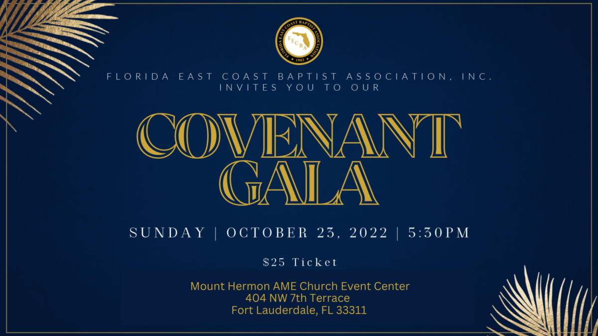 2022 Covenant Partner Gala - Florida East Coast Baptist Association