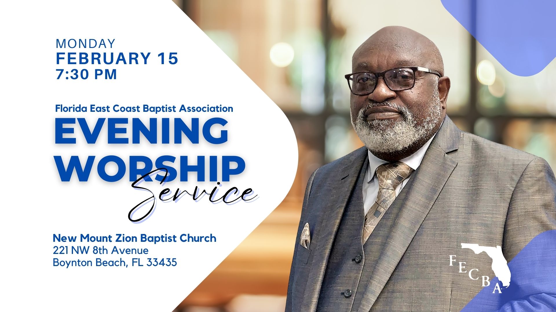 Evening Worship Service Florida East Coast Baptist Association